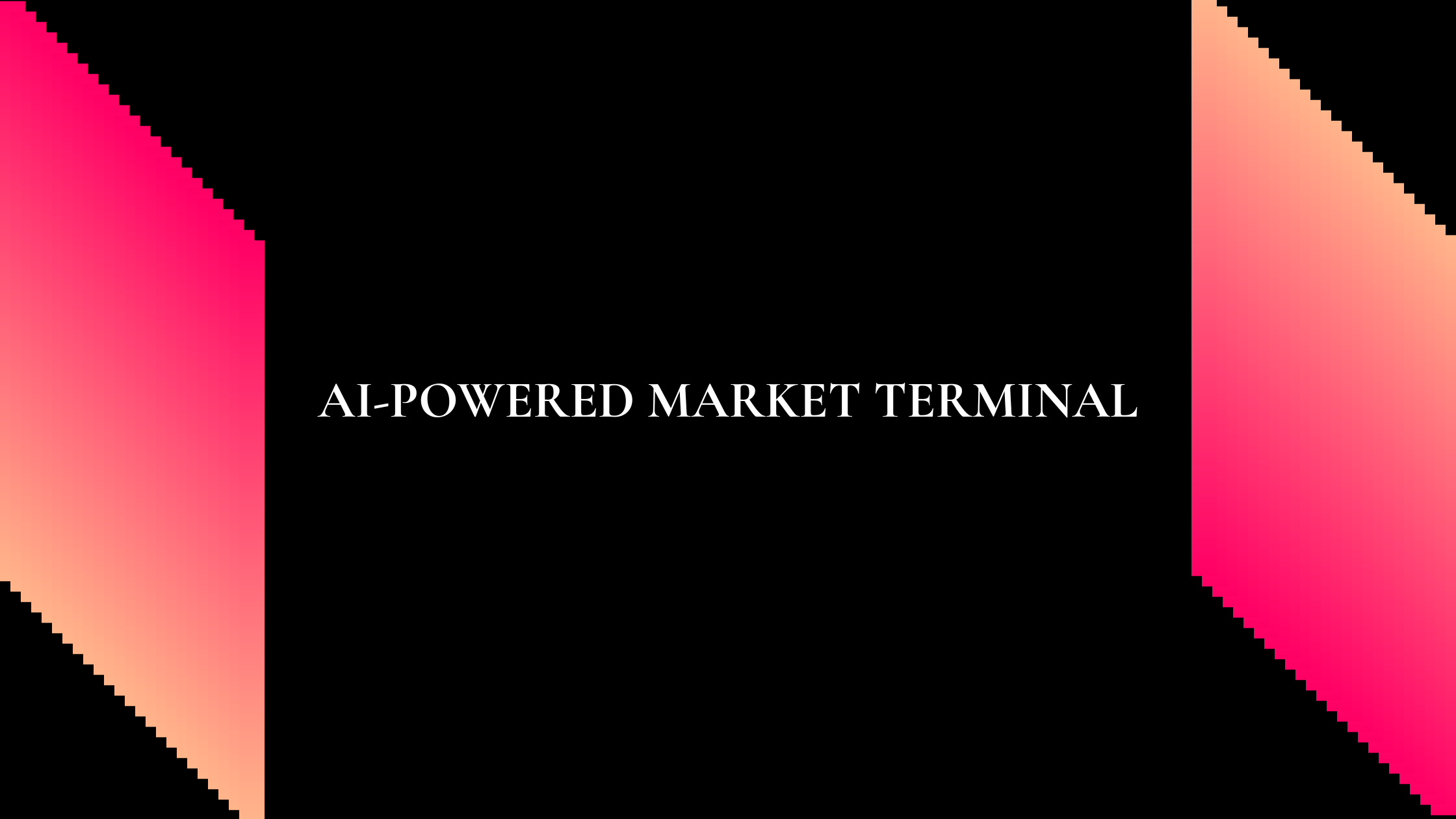 AI-Powered Market Terminal